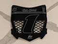 Black vented plate