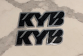 KYB sparkly fork stickers (Pack of 2)